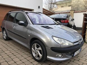 PEUGEOT 206 SW 1.6 Sport SZÉP ÁLLAPOT. MAGYARORSZÁGI. FRISS SZERVIZ. LEINFORMÁLHATÓ. AZONNAL ELVIHETŐ!