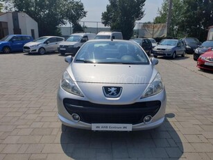 PEUGEOT 207 CC 1.6 VTi Feline +153E KM+KLÍMA NINCS+TOLATÓRADAR+ALUFELNI+ROZSDAMENTES+GYÖNYÖRŰ+