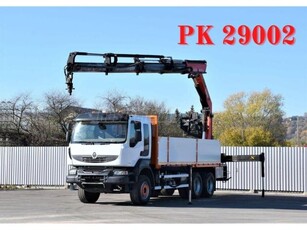 RENAULT Kerax 500 DXI 6x4 Darus PALFINGER PK 29002