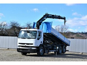 RENAULT Premium 270 6x2 Darus billencs HIAB 122B-2