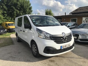 RENAULT TRAFIC 1.6 dCi 115 L1H1 2,7t Pack Comfort Gyári 6 személyes. Klíma. el ablak. szervokormány. CD Blue tooth. tempomat