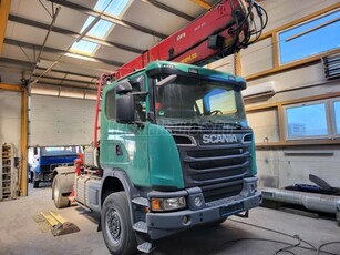 SCANIA G480 4x4 Euro5 Hiab Loglift 251S