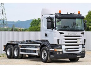 SCANIA R 420 6x4 Emelőhorgos