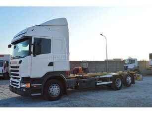 SCANIA R450 Cserefelépítményes Alváz