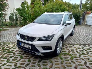 SEAT ATECA 1.4 TSI Eco Xcellence DSG M.o-i magánszemély gyári fényezésű vezetett szervizkönyv