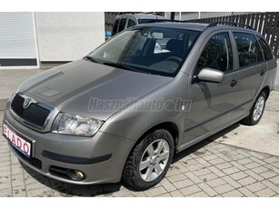 SKODA FABIA 1.4 16V Ambiente 2 gyári kulcs. szervizköny. ülésfűtés!