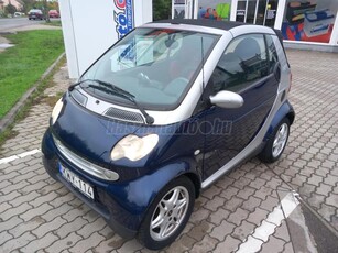 SMART FORTWO CABRIO 0.6 BENZIN! FRISS SZERVIZ! ÚJ TETŐ SZERKEZET! ÜLÉSFŰTÉS! KLÍMA!