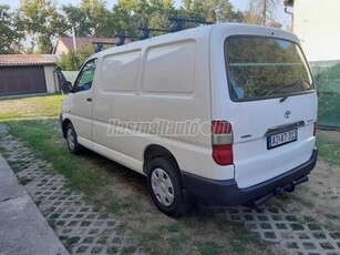 TOYOTA HI-ACE Hiace 2.5 D-4D Panel Van Comfort Gyönyörű. karc és rozsdamentes állapot !