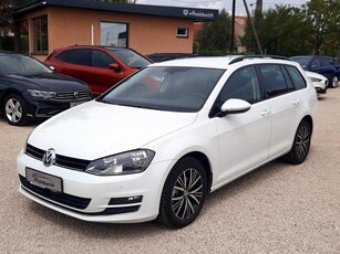 VOLKSWAGEN GOLF Variant 2.0 TDI BMT Allstar DSG Euro 6 Távtartós tempomat Parkradar Navigáció F-1 váltó Alukerekek CarPlay AndroidAuto