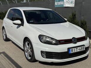 VOLKSWAGEN GOLF VI 2.0 TSI GTI DSG Magyarországi első Forg. hely! Végig vezetett szervizkönyv!