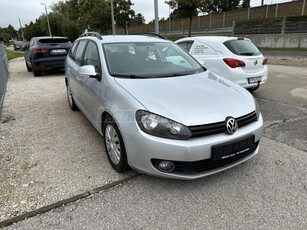 VOLKSWAGEN GOLF VI Variant 1.6 CR TDI Trendline FRISS VIZSGA.KITŰNŐ ÁLLAPOT. 2 KULCS. PLUSZ KERÉK