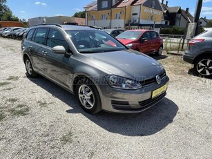 VOLKSWAGEN GOLF VII Variant 1.6 TDI BMT Comfortline Gyári állapot! Sérülésmentes! Vezetett szervízkönyv!