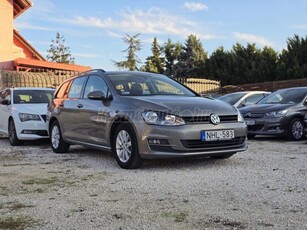 VOLKSWAGEN GOLF VII Variant 1.6 TDI BMT Comfortline MO-I! 1 TULAJ! VÉGIG SZ.KÖNYV! GYÁRI FÉNY! NAGY KIJELZŐ!