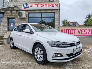 VOLKSWAGEN POLO VI 1.0 TSI Comfortline MAGYAR-1 TULAJ-GYÁRI FÉNY-VEZETETT SZERVIZ-TÁV. TARTÓ TEMPOMAT-ÜLÉSFŰTÉS-44000KM