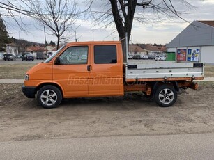 VOLKSWAGEN TRANSPORTER T4 2.5 7DM 1K2 F Duplafülke plató-6 fös