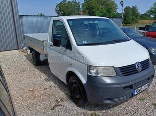 VOLKSWAGEN TRANSPORTER T5 1.9 TDI 3 méteres plató.202000 km