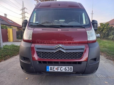 CITROEN JUMPER 2.2 HDI 33 L2H2 friss müszakival.hosszitott -magasitott.gyári bordó metál !akciós ár