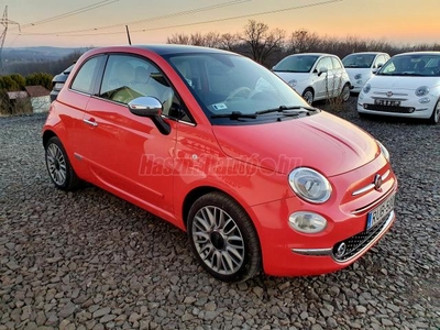 FIAT 500 NEM PIROS! KORALL ÁLOMSZÉP 105.000KM 1 ÉV GARANCIA /RUB500/