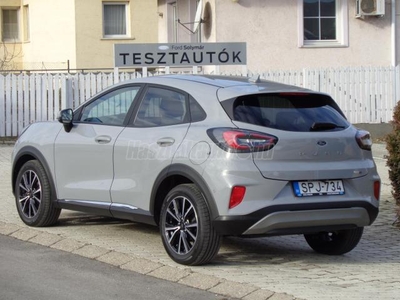 FORD PUMA 1.0 EcoBoost mHEV Titanium Magyar!Gyári fényezés!Gyári garancia:2026-ig! Adaptív Tempomat! El. csomagtér!