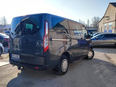 FORD TRANSIT Tourneo Custom 2.2 TDCi 300 LWB Ambiente MAGYARORSZÁGI 1. TULAJ TEMPOMAT TETŐKLÍMA HOROG PARKRADAR ÜLÉS ÉS SZÉLVÉDŐFŰTÉS!