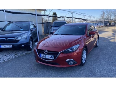 MAZDA 3 Sport 2.2 D Revolution Top Bőr belső. Head-Up! Navi. Gyári Állapot!