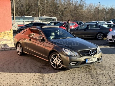 MERCEDES-BENZ E 220 CDI BlueEFFICIENCY Avantgarde (Automata) COUPE 2XAMG NIGHT LED BI-XEN 18K ELBŐR F1 MASSZ 2XTETŐ VEZCS NAVI KAM 2XDKLÍMA H