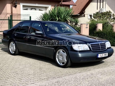 MERCEDES-BENZ W 140 300SD Autómata váltó. Klíma. Bör. 2 tulaj. 170.200 Km. OT rendszám!