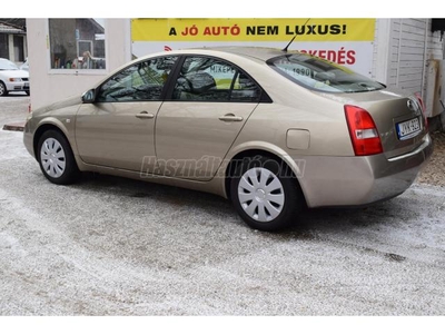 NISSAN PRIMERA 1.6 Acenta MY 03 ÜLÉSFŰTÉS/ELEKTROMOS ABLAKOK/4db TÉLI GUMI