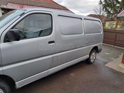 TOYOTA HI-ACE Hiace 2.5 D4-D Panel Van Long Klímás. magánszemélytől