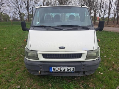 FORD TRANSIT 2.4 TDE 350 L EF TDE 4 MÉTERES PLATÓ.ROZSDAMENTES!JÓ ÁLLAPOTÚ!HAGYOMÁNYOS ADAGOLÓS!