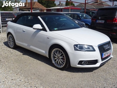 AUDI A3 Cabrio 1.6 Attraction S-line bőr belső