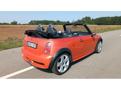 MINI CABRIO Cooper 1.6 S RITKASÁG. GYÖNYÖRŰ ÁLLAPOTBAN. KÖLTSÉGMENTES. FRISSEN SZERVIZELVE