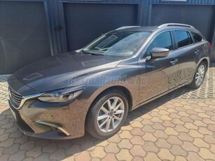 MAZDA 6 Sportkombi 2.2 CD Revolution VÉGIG VEZETETT SZERVIZKÖNYV! GARANTÁLT KM! TEMPOMAT! LED FÉNYSZÓRÓ! NAVIGÁCIÓ! V