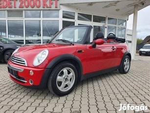 Mini Mini Cooper 1.6 Cabrio Félbőr. Ülésfűtés....