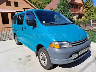 TOYOTA HI-ACE Hiace 2.4 TD 4x4 Panel Van 2 x tolóajtó!!! 6személyes!!! 302.e.Km.!!!