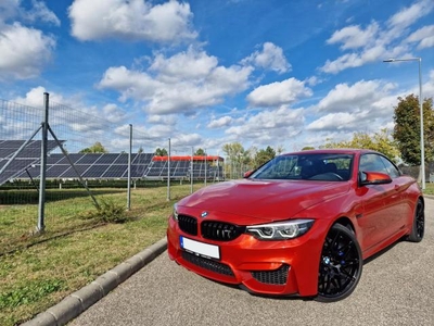 BMW M4 Competition DKG Facelift Cabrio 29e Km Friss szerviz