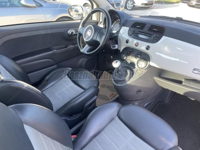 FIAT 500 1.4 16V Sport PANORÁMA!BŐR!DIGIT KLÍMA!ÜLÉSF!HIFI!TOLATÓRADAR!16-ALU!125eKM!