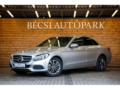 MERCEDES-BENZ C 220 d 4Matic 9G-TRONIC 1 ÉV GARANCIA//MAGYARORSZÁGI//SZERVIZKÖNYV//SÉRMENTES//