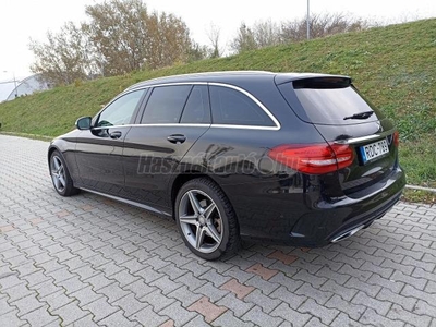 MERCEDES-BENZ C 220 T BlueTEC d 7G-TRONIC AMG CSOMAG! FRISS MŰSZAKI!