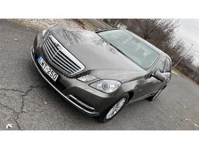 MERCEDES-BENZ E 250 CDI BlueEFF. Elegance 7G-TRONIC 133977 E.Km.Magyar autó.Újszerű.Sérülésmentes!