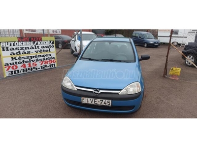 OPEL CORSA C 1.0 12V Club 2ÉV MŰSZAKI/VONOHOROG/ALACSONY FENNTARTÁS/AUTÓBESZÁMÍTÁS!