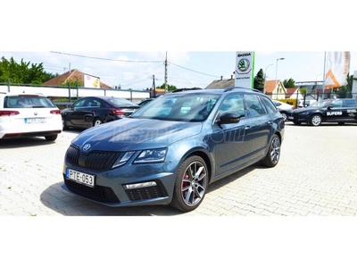 SKODA OCTAVIA Combi 2.0 TSI RS magyar.1tulaj.vez. szervizfüzet.85ekm.CANTON