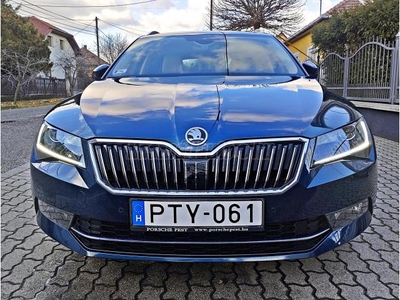 SKODA SUPERB Combi 2.0 TDi SCR L&K 4x4 Led.NAVI+APP+Canton2xMotMemHűtFűtBőr.SávT+HolttérF.Kamera.4xÜlFűt.Adaptív.KESSY!