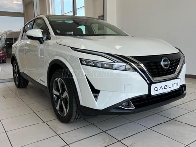 NISSAN QASHQAI 1.5 e-Power N-Connecta (Automata) +Panoráma tető + Tech.Csomag+ Gyöngyházfehér fényezés + FIX 0THM-mel! KÉSZLETRŐL