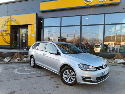 VOLKSWAGEN GOLF VII Variant 1.6 TDI Comfortline BI-XENON! Félbőr! Akár 2 év garanciával! Vezérlés cserélve!