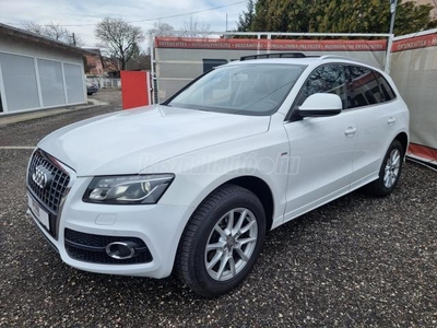 AUDI Q5 2.0 TDI DPF quattro S-tronic Panorámatető Bőrkárpit M.o.-i Első tulajtól Téli-nyári gumi