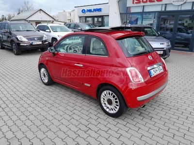 FIAT 500 1.3 Mjet Lounge MAGYARORSZÁGI! VALÓS KM! VEZETETT SZERVIZKÖNYV!