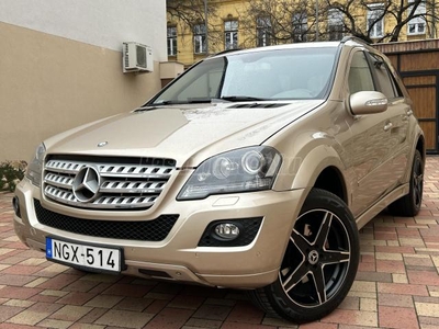 MERCEDES-BENZ ML 350 (Automata) 215000km.tolató kamera.bőr belső. megkimélt állapot