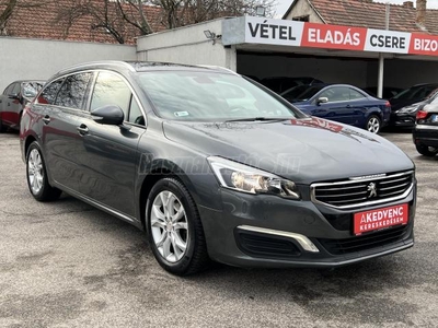 PEUGEOT 508 SW 2.0 HDi Allure (Automata) Tempomat Navi Holttér Panoráma Kamera PDC Márkaszervizelt