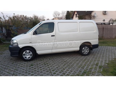 TOYOTA HI-ACE Hiace 2.5 D-4D Panel Van Comfort Karcmentes újszerű állapot !